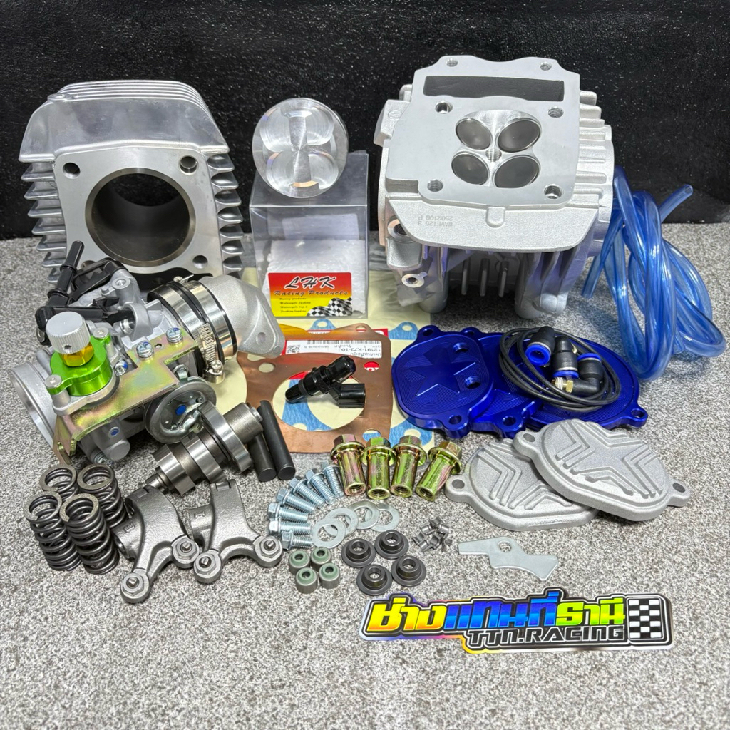 ชุดเวฟ125iวาฬ-LED/Msx  4วาล์ว ลูก LHK ขนาด 56-67 [พร้อมส่ง]
