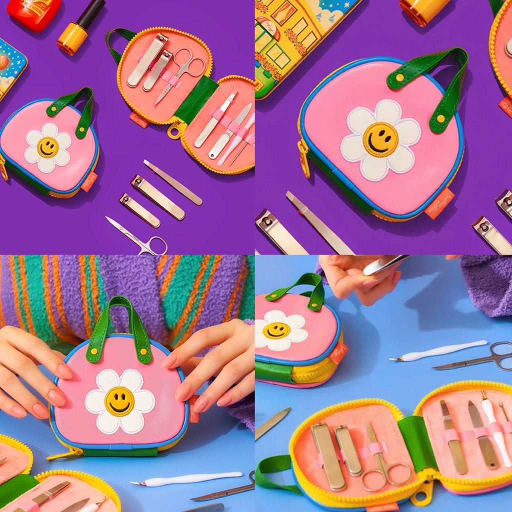 พร้อมส่ง🌈 Wiggle Wiggle ของแท้ 💯 เซตกรรไกรตัดเล็บ Nail Clipper Set ชุดอุปกรณ์ตัดเล็บ ที่ตัดเล็บ ชุดตัดเล็บพกพา 80035