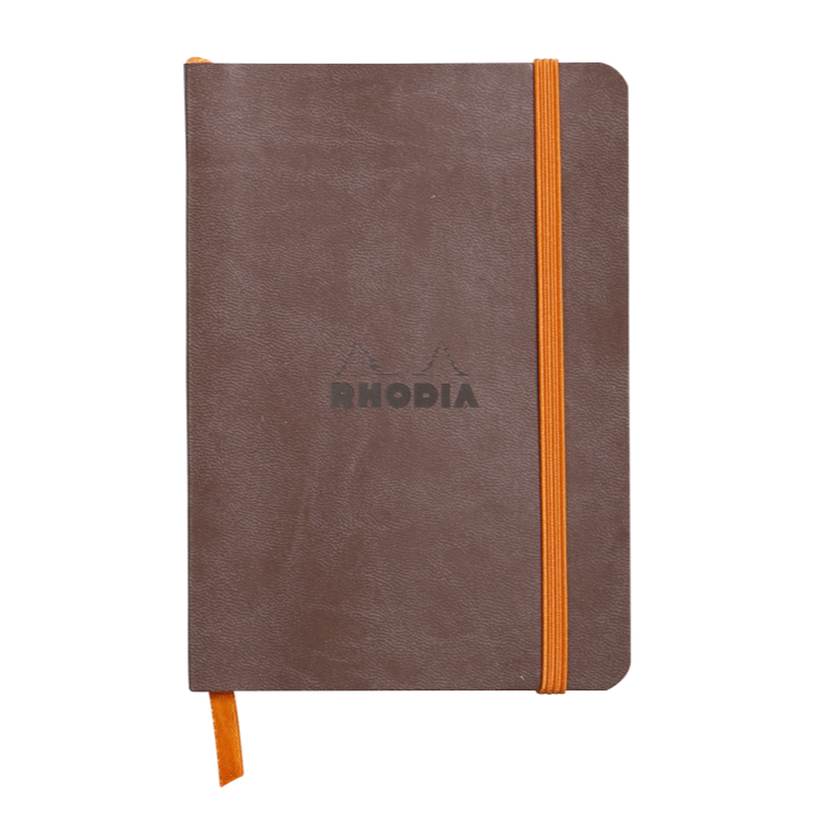 Rhodia Softcover Notebook 90gsm A6 Dot Grid (C1173)  / สมุดโน้ตปกอ่อน แบบตารางจุด ขนาดA6 แบรนด์ Rhodia จากประเทศฝรั่งเศส