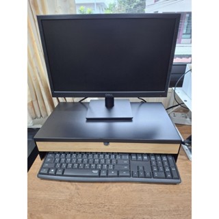 ชั้นวางจอคอมพร้อมลิ้นชักเก็บของ แบรนด์อิเกีย รุ่น ELLOVEN เอ…