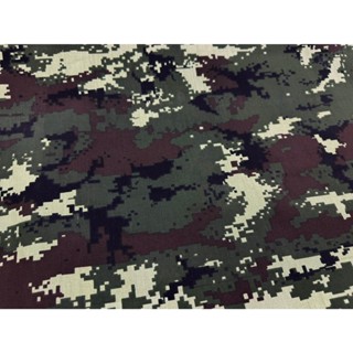 ผ้าเมตร ผ้าลายทหาร ผ้าทีซีลายพรางดิจิตอล ทหารบก ทหารอากาศ หน…