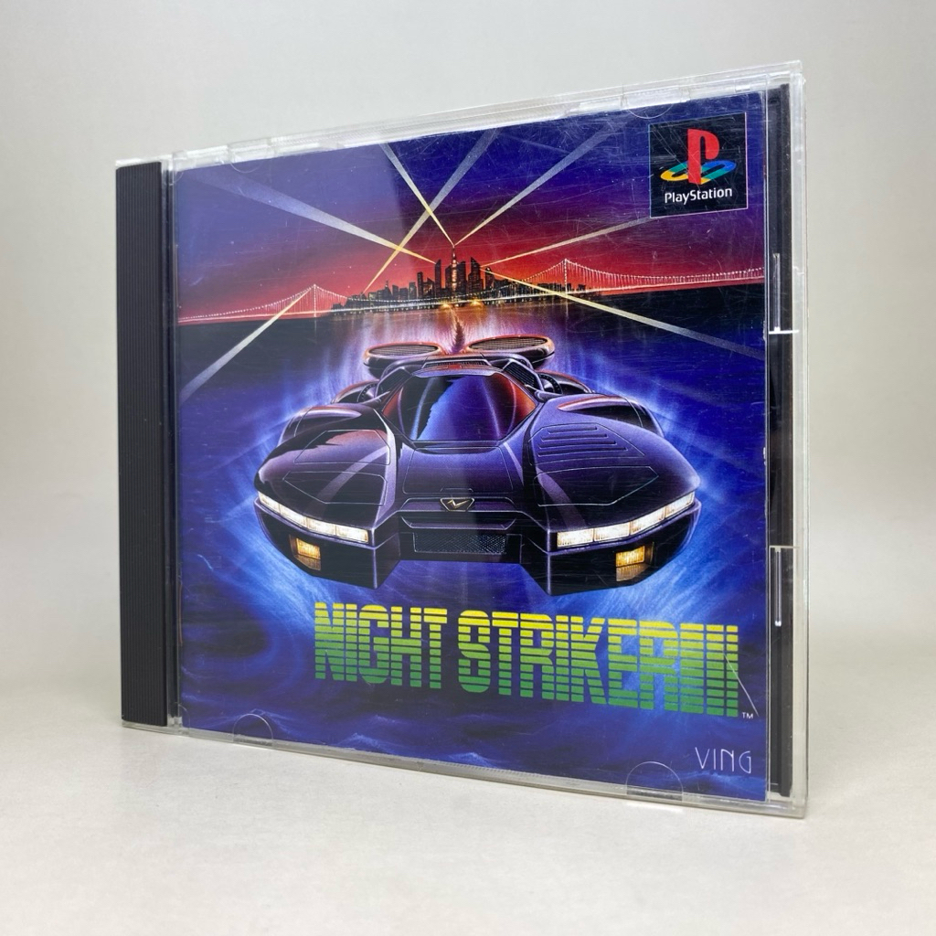 [Rare] Night Striker (PS1) | PlayStation Original CD Game Japan | Japanese | สินค้าแท้ มือสอง ใช้งาน