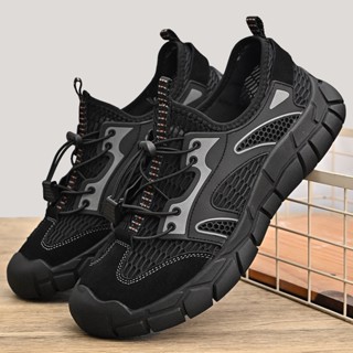 Jukoy รองเท้ากีฬาภูเขาแบบกันลื่นสำหรับผู้ชาย ดีไซน์เท่แต่ใช้…