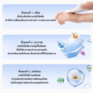 Deeyeo กระดาษทิชชู่เปียก พกพา แพ็ค 8 ชิ้น ขนาดเล็ก จับถนัดมือ พกพาสะดวก ดึงใช้ไม่ติดกัน ฆ่าเชื้อได้ถึง 99.9% ย่อยสลายได้