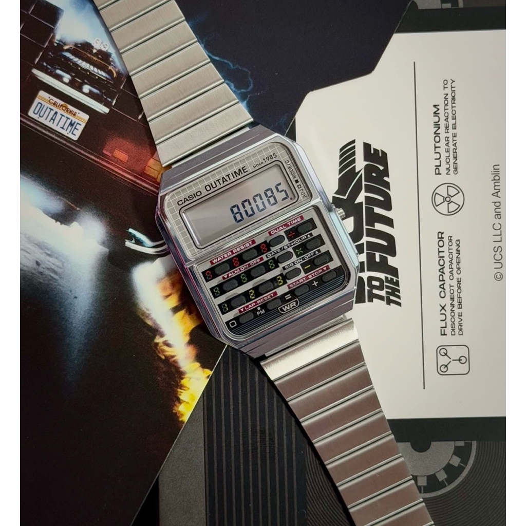 [PRE-ORDER | รอ 10-15 วัน] [Back to the Future | CASIO celebrates 40 years] CASIO CA-500WEBF-1A,CA-5