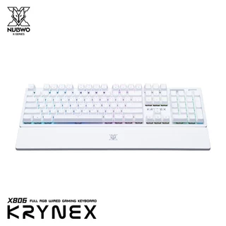 คีย์บอร์ดเกมมิ่ง Nubwo X806 Mechanical Keyboard Blue Red Switch ประกัน 2ปี