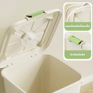 PetStern ใส่อาหารแมว ถังใส่ข้าวสาร ถังเก็บข้าวสาร 10/15Kg ที่ ถังเก็บเม็ดข้าวสาร มีฝาเลื่อนเป ถังใส่อาหารสัตว์เลี้ยง