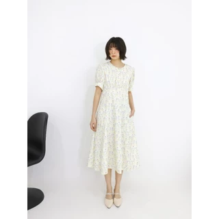 📍พร้อมส่ง1-2วัน📍 mira dress เดรสยาวใส่ทำงาน ไปคาเฟ่ สไตล์มินิมอลโทนสีสุภาพ