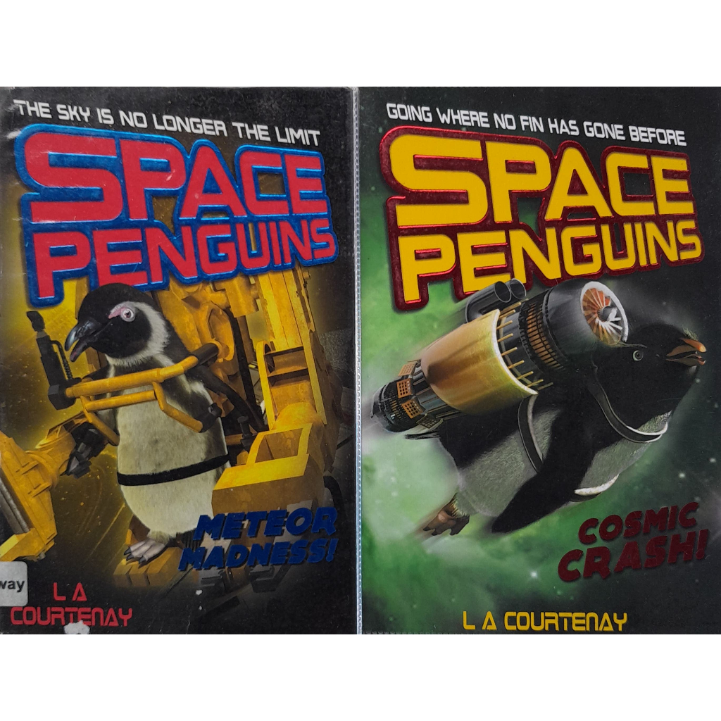 c55 Space Penguins by L.A. Courtenay หนังสือมือสอง ปกอ่อน