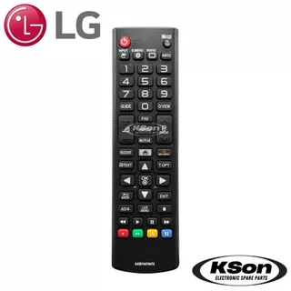 รีโมททีวี สมาร์ททีวี แอลจี อะไหล่ทีวี LG Smart TV Remote Control รุ่น AKB74475472 ใช้แทน AKB74915341 ได้