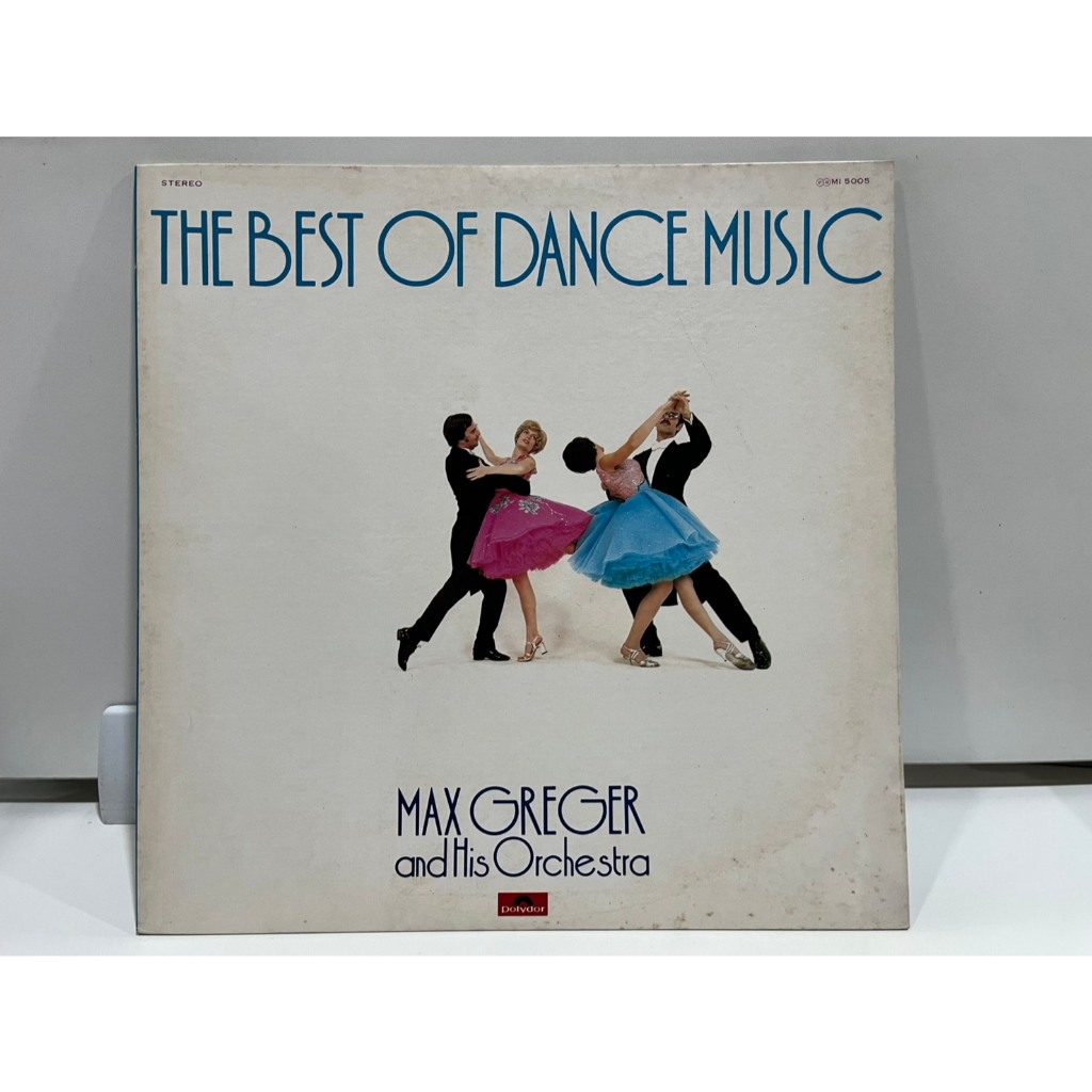 1LP Vinyl Records แผ่นเสียงไวนิล  THE BEST OF DANCE MUSIC MAX GREGER and His Orchestra MI-5005  (J23
