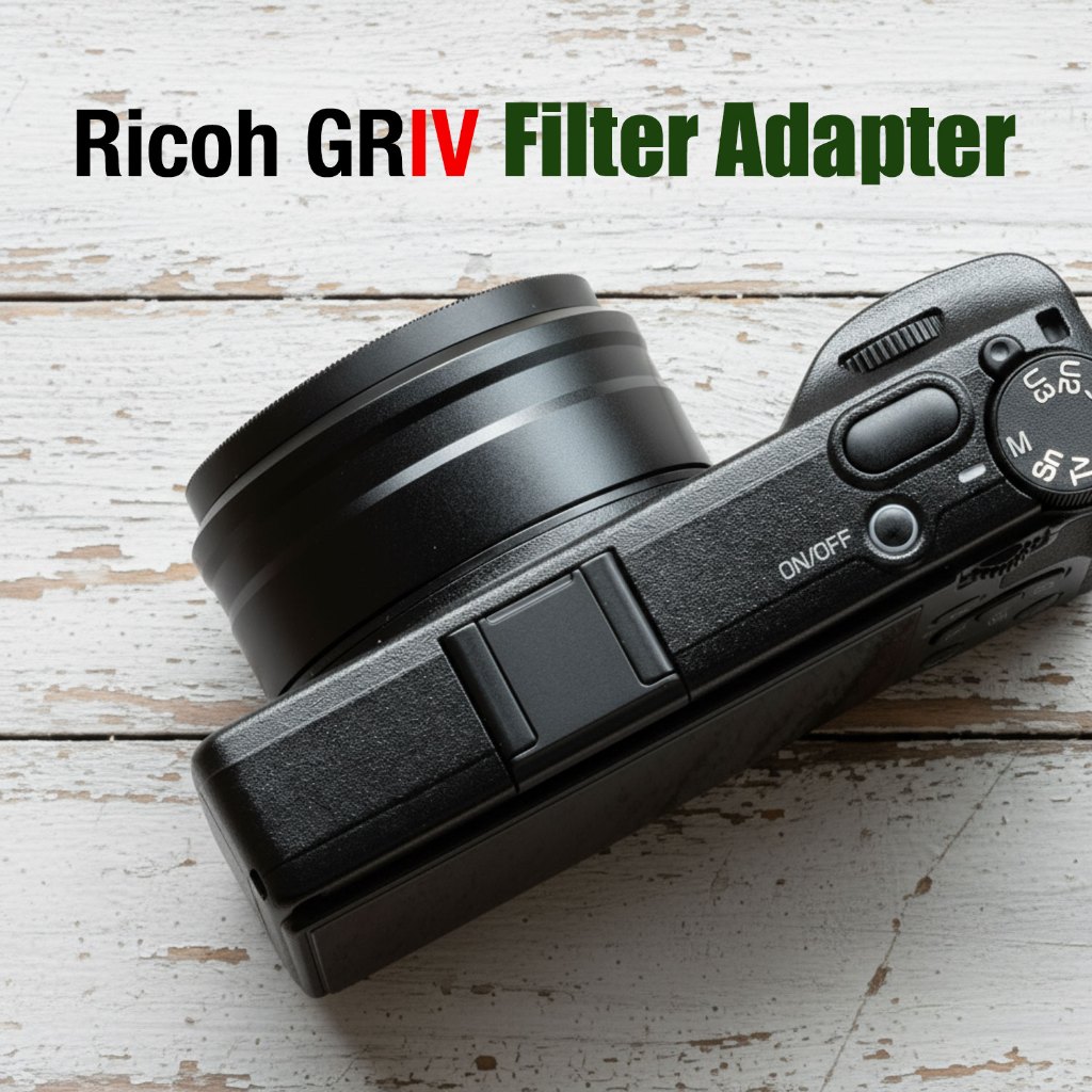 Filter Adapter Ricoh GRIV GR4 HDF Haoge LAR-GR4 อะแดปเตอร์ต่อฟิลเตอร์