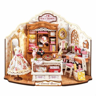 Rolife DIY Miniature House - Elsa's Tailoring โมเดลบ้าน ตัวต…