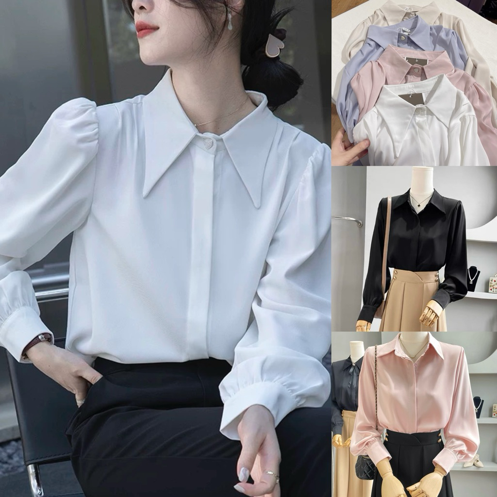 เสื้อทำงานออฟฟิศ แบบเรียบร้อย
