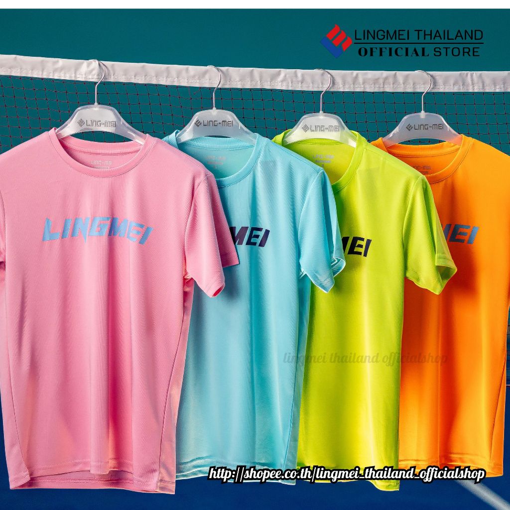 เสื้อกีฬาแบดมินตัน LING-MEI  รุ่นLMTST2025-02