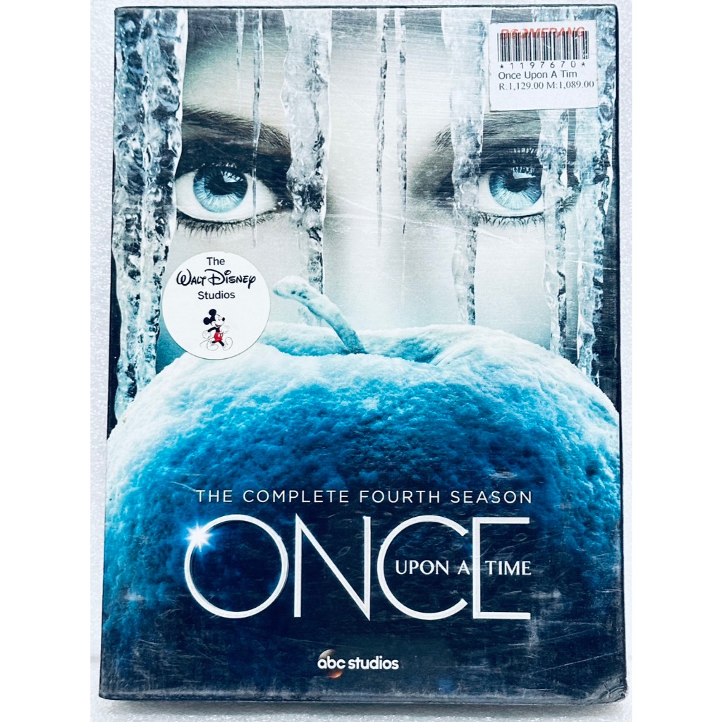 DVD 5 Disc Boxset : Once Upon a Time Complete Season 4 กาลครั้งหนึ่ง
