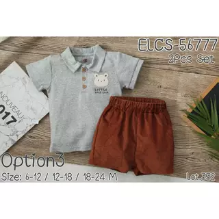 Elegant kids ชุดเด็กผู้ชาย Size:6-24เดือน 11.11