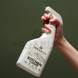 SOGANICS Kitchen Cleaner สเปย์ทำความสะอาดห้องครัว ขจัดคราบมัน เช็ดโต็ะอาหาร เตาไฟฟ้า ไมโครเวฟ 500ml