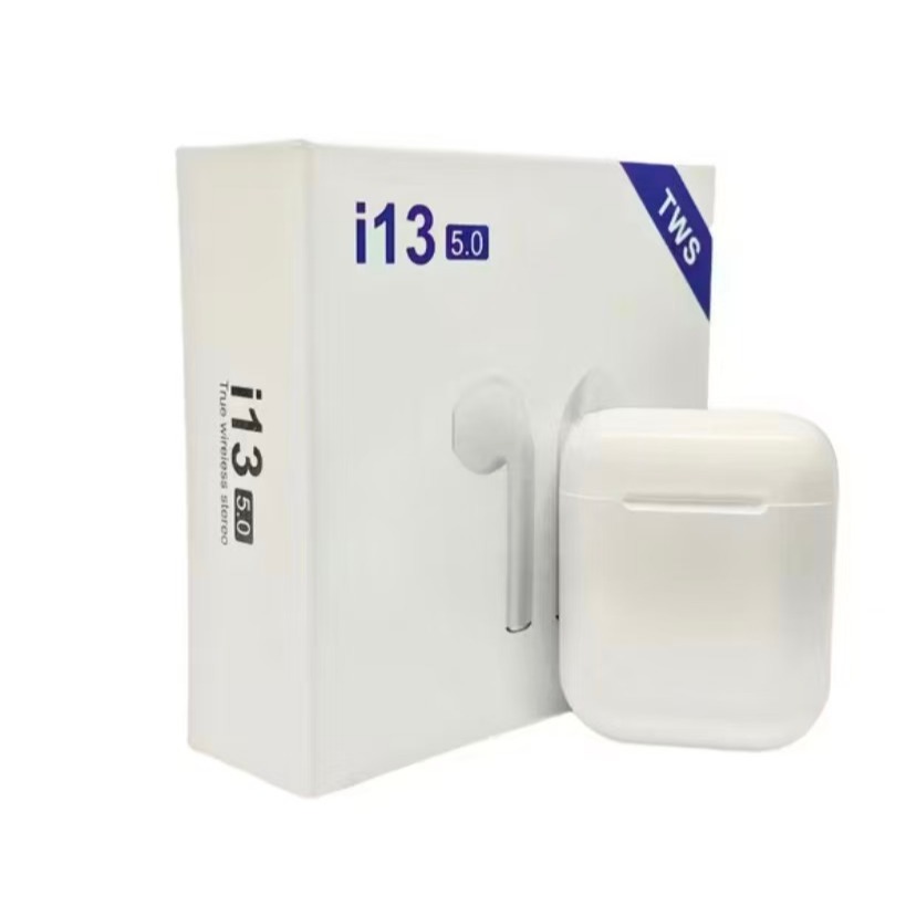 TWS หูฟังi13 หูฟัง TWS รุ่น ใหม่ พร้อมกล่องชาร์จ หูฟังบลูทูธไร้สาย Bluetooth V5.0 หูฟังไร้สาย ใช้ได้