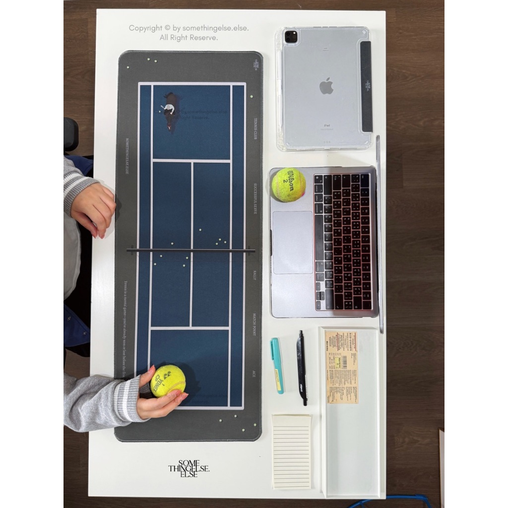 [ Somethingelse ] Desk mat แผ่นรองเมาส์ขนาดใหญ่ 30*80 cm | Mousepad - รูปที่ 6