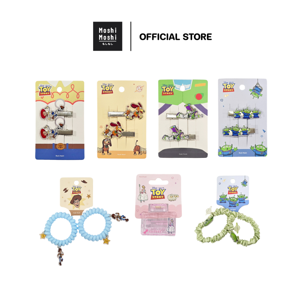 Moshi Moshi กิ๊บติดผม ยางมัดผม ลาย Toy Story ลิขสิทธิ์แท้จาก Disney กิ๊บติดผมน่ารักๆ รุ่น 6100005871-5892