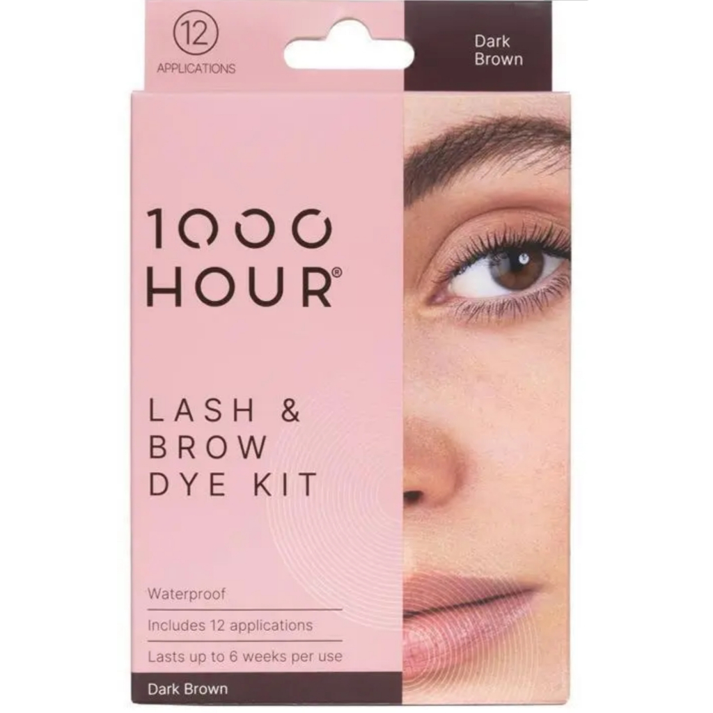 น้ำยาย้อมขนตา น้ำยาย้อมคิ้ว สีน้ำตาลเข้ม 1000 Hour Dark Brown ของออสเตรเลีย