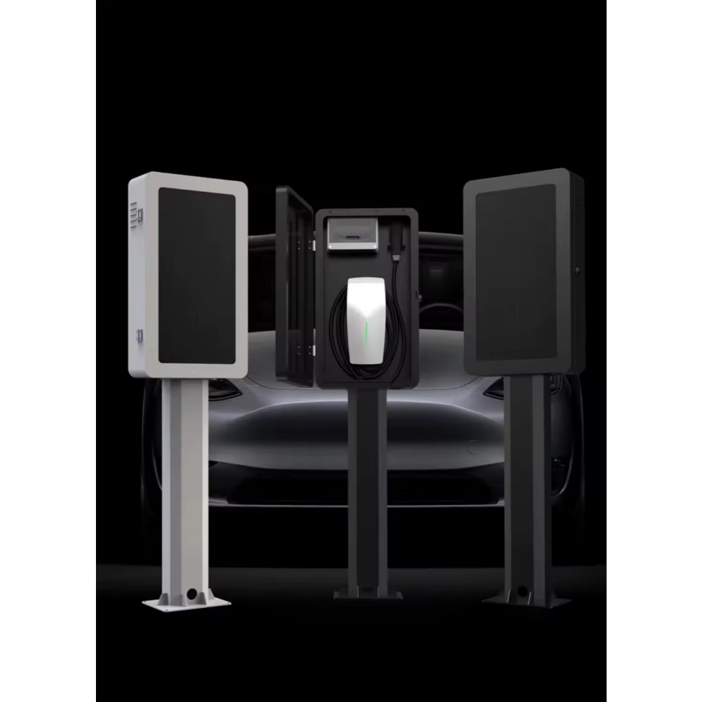 EVตู้ไฟชาร์จรถ และขาตั้ง ตู้เก็บเครื่องชาร์จรถยนต์