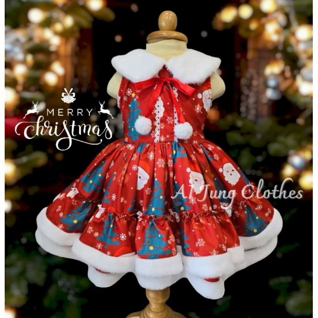 🎄เดรส คริสต์มาส AI Jung Clothes z.ssสภาพดี