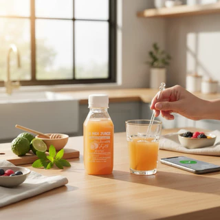 [แพค10] 3Mix Juice น้ำมะกรูดผสมน้ำผึ้งชันโรงและหญ้าหวาน💟สูตรดื่มง่ายไม่ต้องผสม