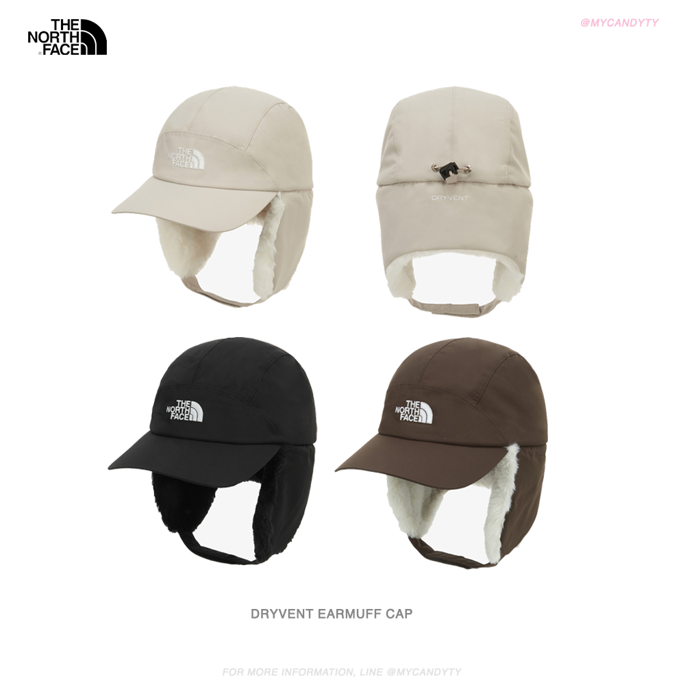 (พรีออเดอร์) THE NORTH FACE - DRYVENT EARMUFF CAP หมวกกันหนาว
