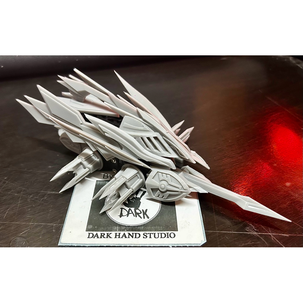 Crushgear_Body_kit_poenix_เรซิ้นABS_(พาทบอดี้ อาวุธหน้า/หลัง ล้อ)