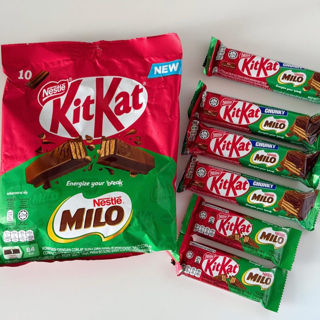 Kitkat x Milo คิทแคทรสไมโล ช็อคโกแลตมาเลย์