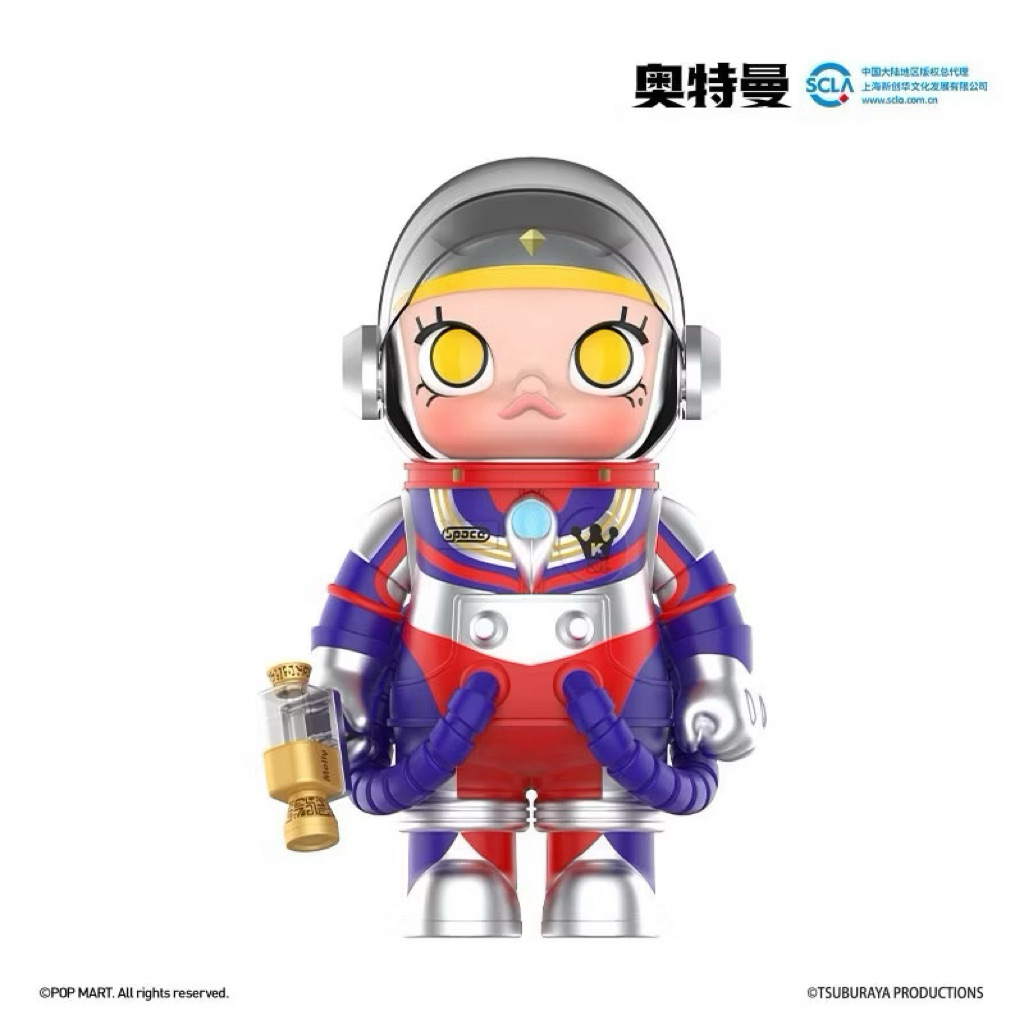 สินค้าพร้อมส่งในไทย (กทมมีบริการส่งด่วน)  Mega space molly ultraman 400%   ของแท้ ของใหม่ ในซีล