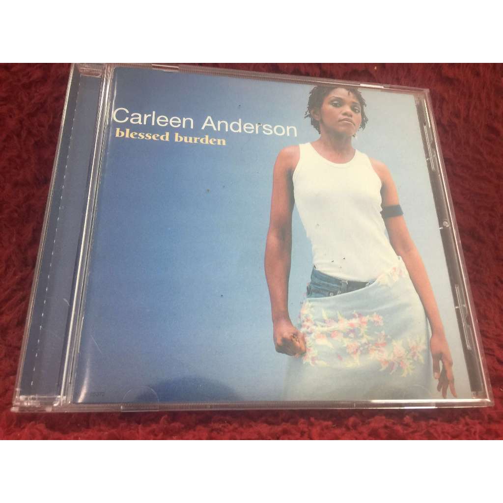 CD Carleen Anderson – Blessed Burden สภาพตามรูปปก ZA161-124