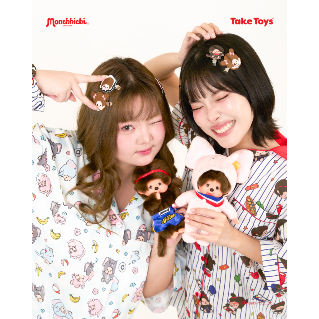 Monchhichi Classic Hairclip - กิ๊บติดผมมอนชิชิ สินค้า