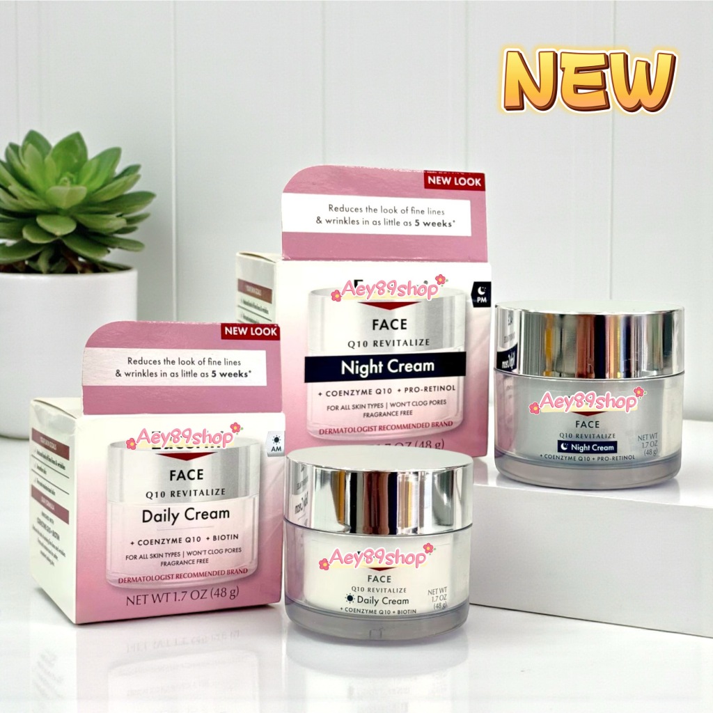 E✨ucerin ครีมบำรุงผิวหน้า Q10 Revitalize Daily Cream /Night Cream มีสูตรให้เลือก