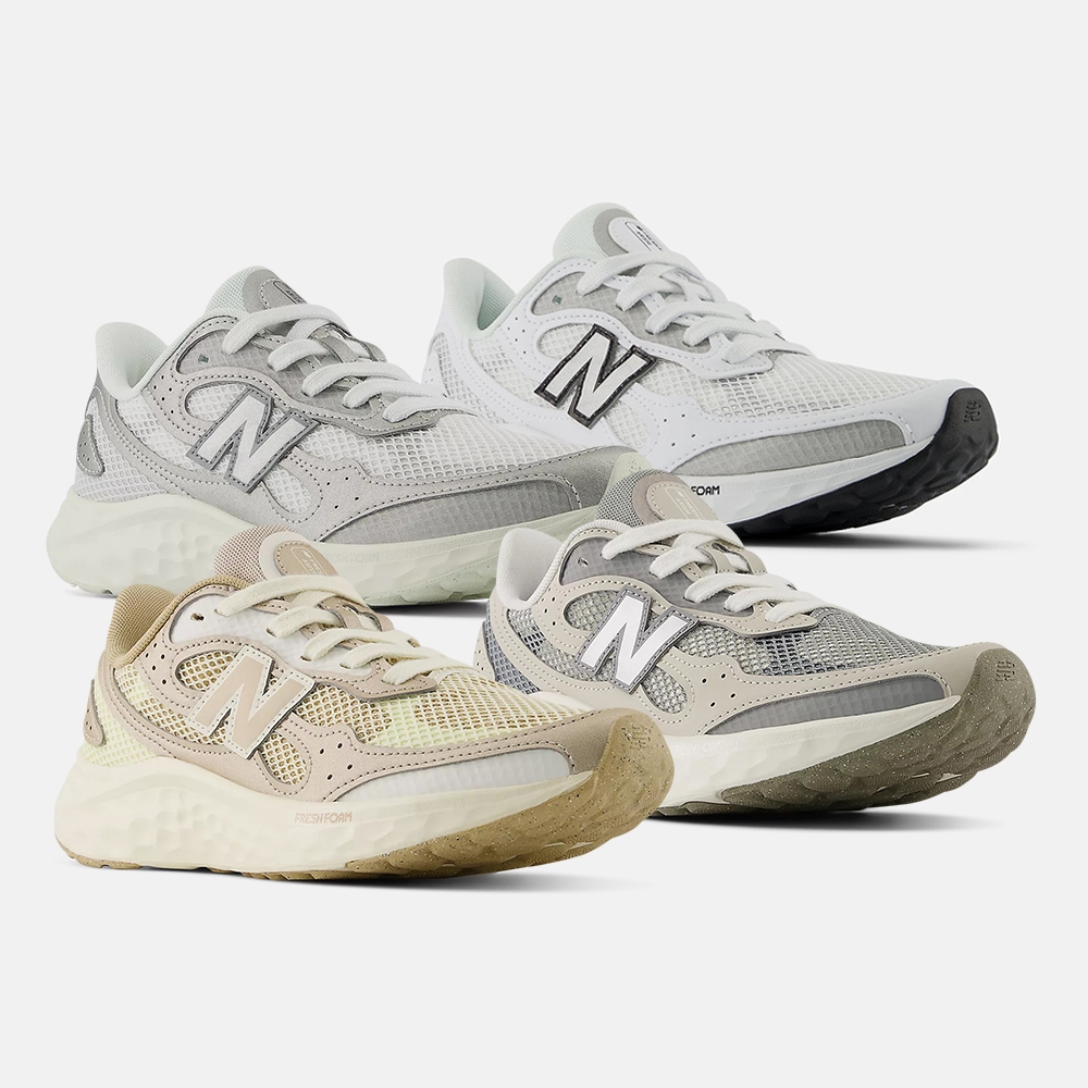 NEW BALANCE รองเท้าลำลอง ผู้หญิง รุ่น ARISHI (น้ำตาล,เทาอ่อน,เทาเข้ม,ขาว,เทา)