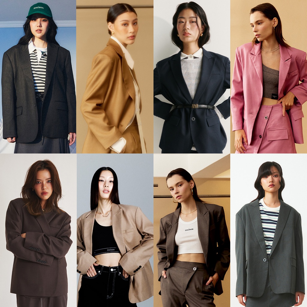 maison KEEPS | Austen Oversized Blazer | เสื้อเบลเซอร์เสื้อสูททรง