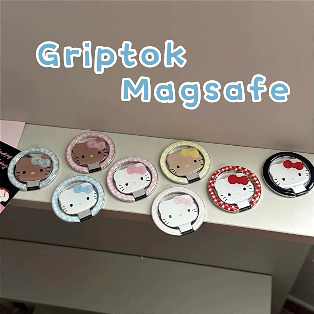 (พร้อมส่ง)Griptok stand Magsafe kitty sanrio กริ้บต็อก ที่วางโทรศัพท์ การ์ตูน