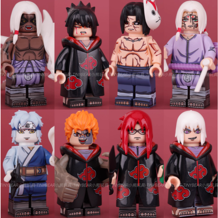 (พร้อมส่ง) มินิฟิกเกอร์ Naruto Anime บล็อคตัวต่อ WM6113