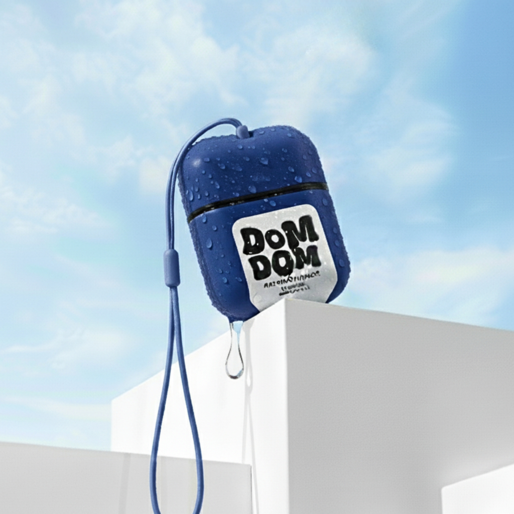 DOM DOM ยาดมเป๊ปเปอร์มิ้นท์ มีสายคล้องคอกลิ่นหอมเย็นสดชื่นกลิ่นเป๊ปเปอร์มิ้นท์ มี5สีให้เลือก - รูปที่ 3