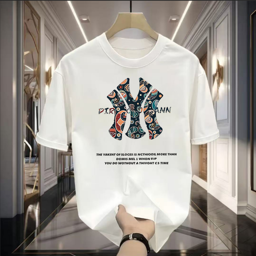 AP Store  เสื้อยืดผู้ชายเท่ๆ สกรีนลายสตรีทเท่ๆ คอกลม-แขนสั้น เสื้อยืดเทสดี แฟชั่นผู้ชายฮิตๆ ส่งด่วน B0284