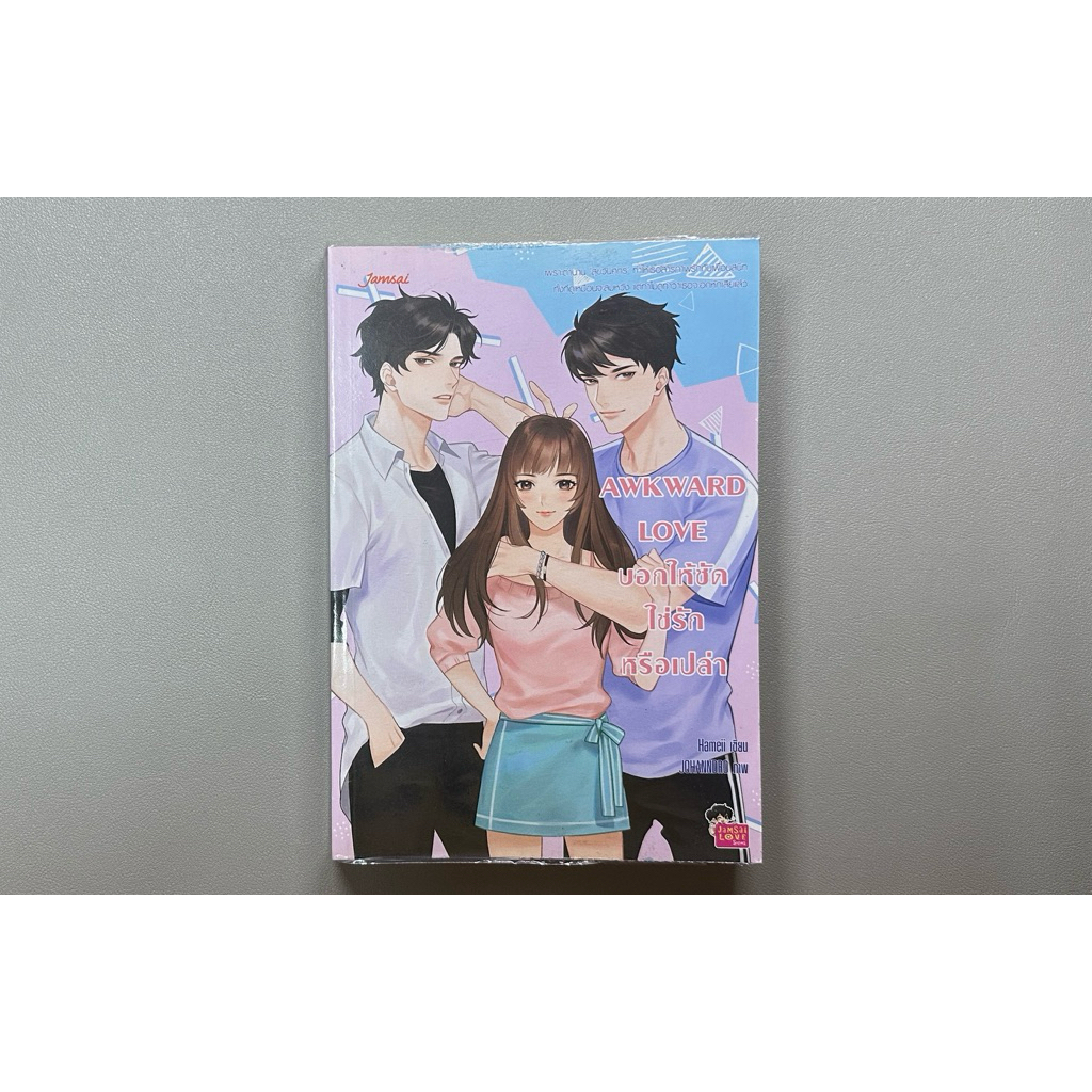 นิยายแจ่มใส AWKWARD LOVE บอกให้ชัดใช่รักหรือเปล่า - Hameii นิยายมือสอง