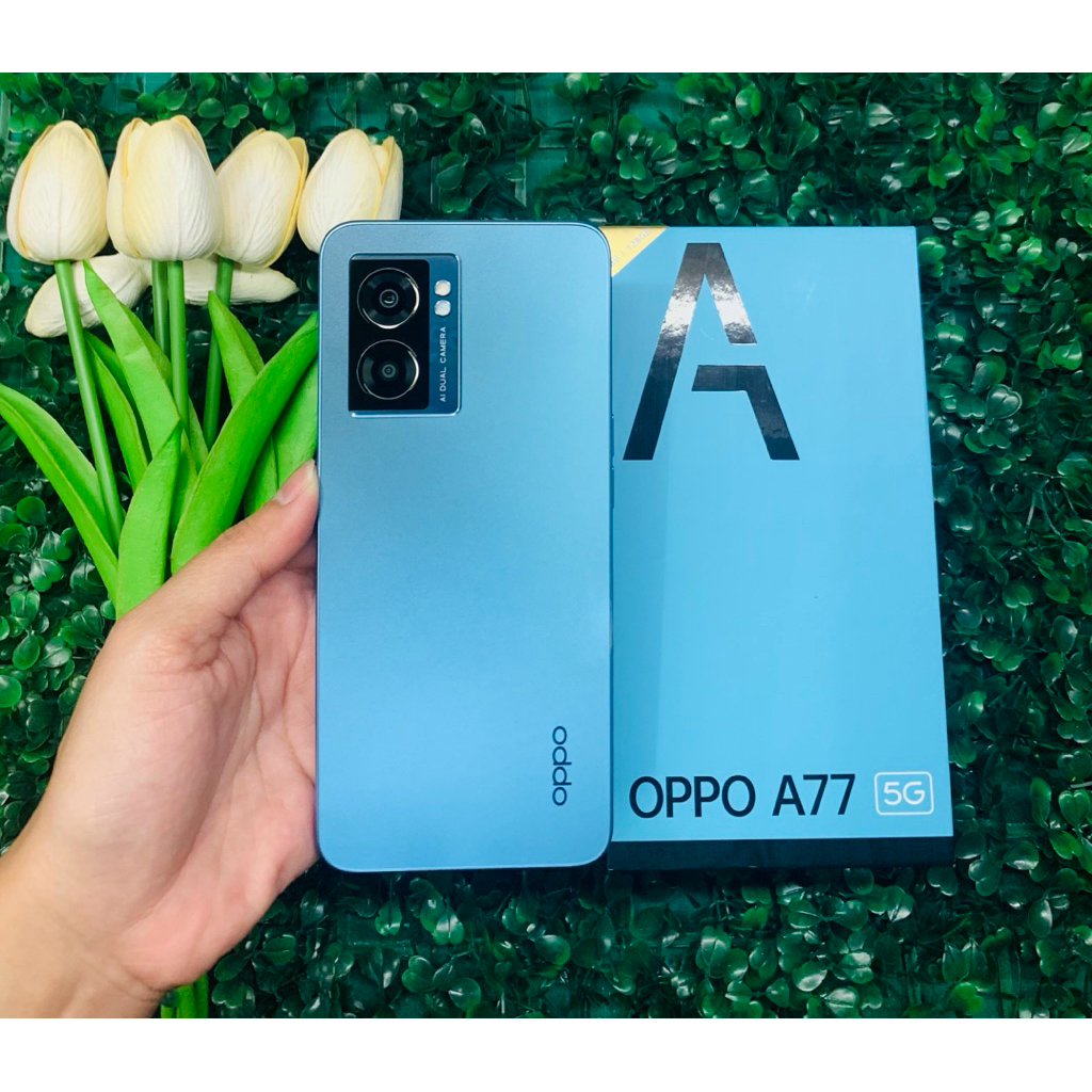 OPPO A77(5G) RAM6GB/ROM128GB เครื่องมือสองสภาพสวยกริบ สินค้าพร้อมจัดส่ง