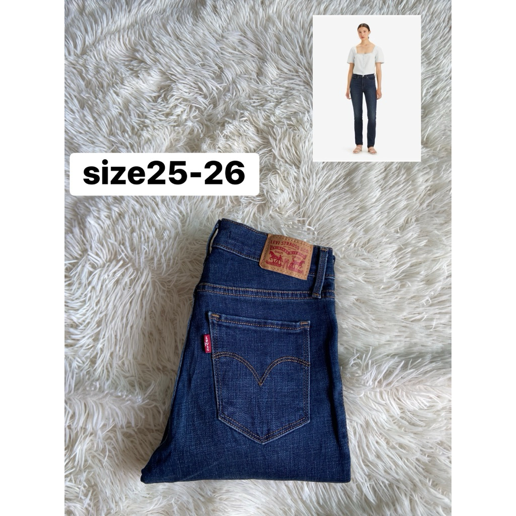 กางเกงยีนส์ ลีวาย 312  Shaping  Slim  Jeans แท้💯%มือสอง