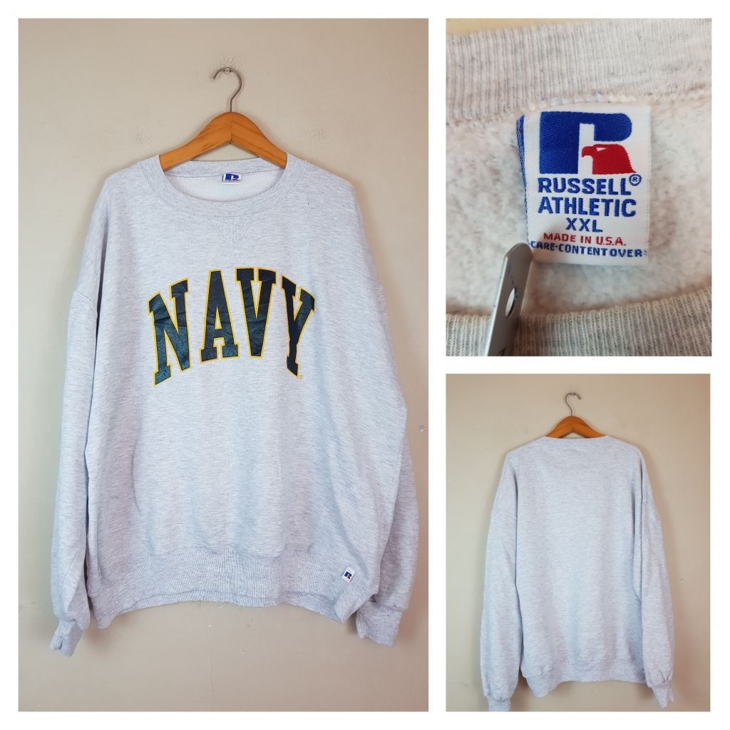RUSSELL ATHLETIC NAVY Sweatshirt