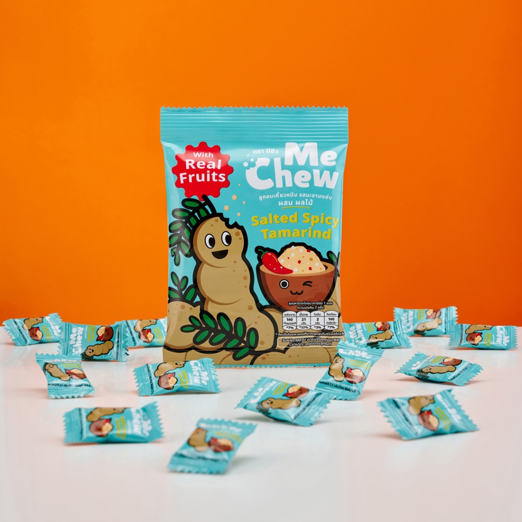 Me Chew มีชิว ลูกอมเคี้ยวหนึบ รสมะขามแซ่บ MC003 - รูปที่ 3