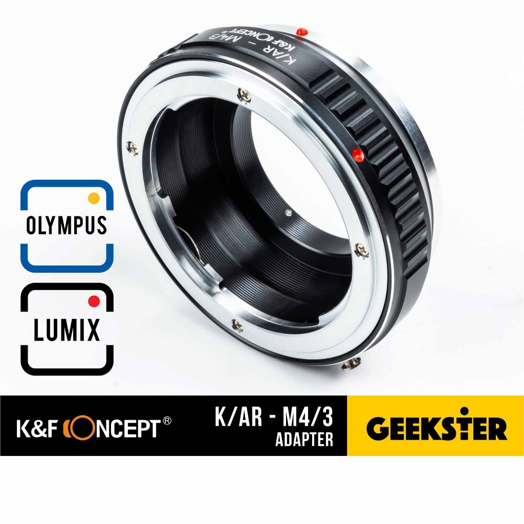 เมาท์แปลง K&F AR-M43 ( Konica AR - Olympus / Lumix M43 mft m43 m4/3 Lens Adapter / KF )