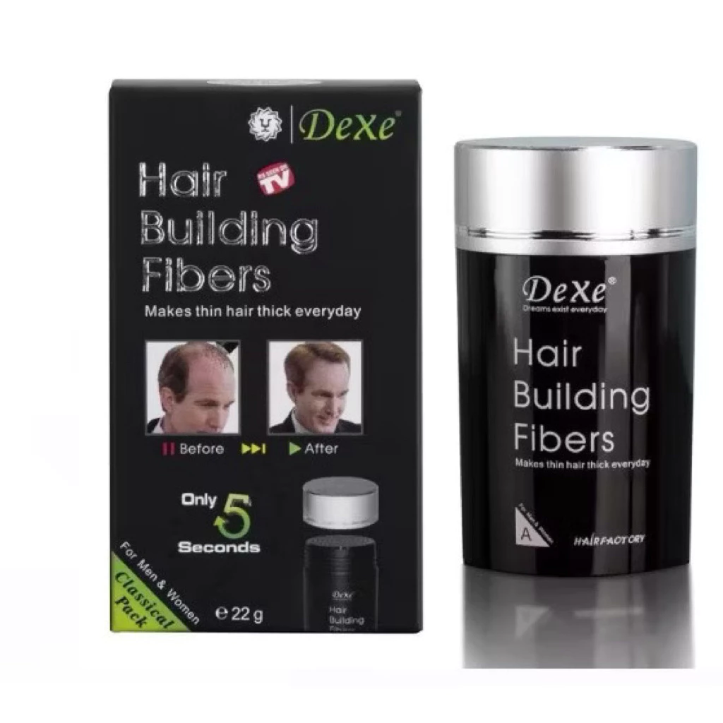 *พร้อมส่ง* DeXe Hair Building Fibers ผงไฟเบอร์เพิ่มผมหนา ปิดผมบาง