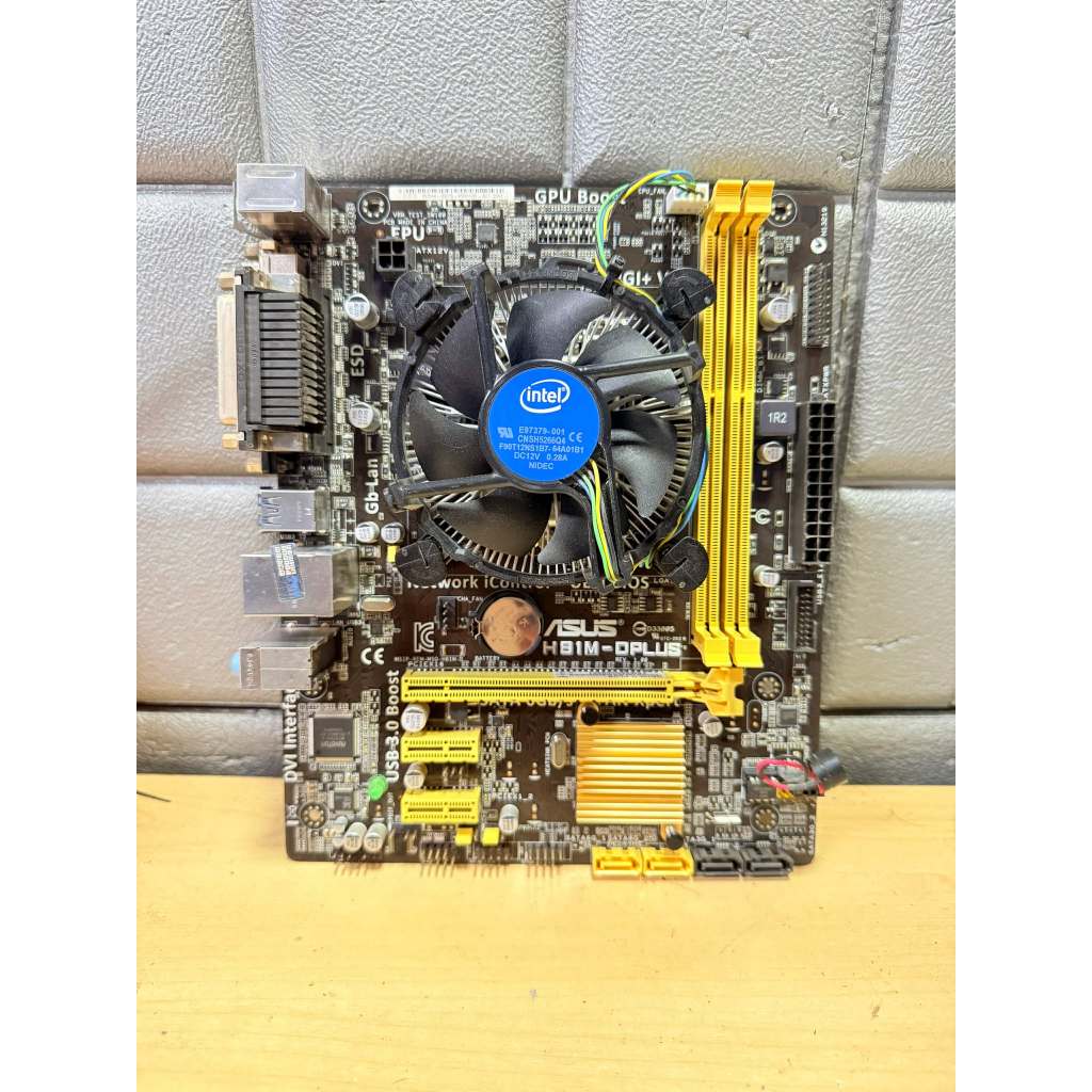 ชุด i3-4130/i5-4460+เมนบอร์ด ASUS H81M-D PLUS  LGA1150 มือ2 สภาพดี หรือแยกเมนบอร์ดCPUได้